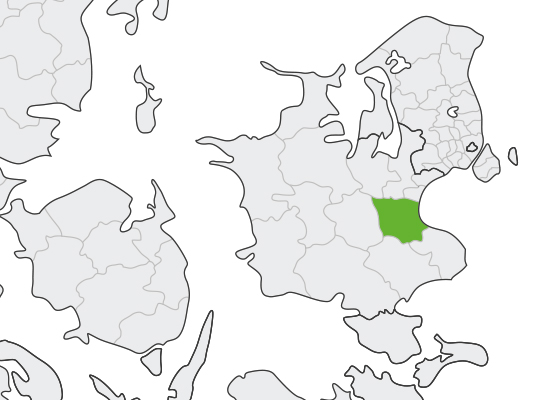 Køge i Sjælland er samlet blevet nr. 23