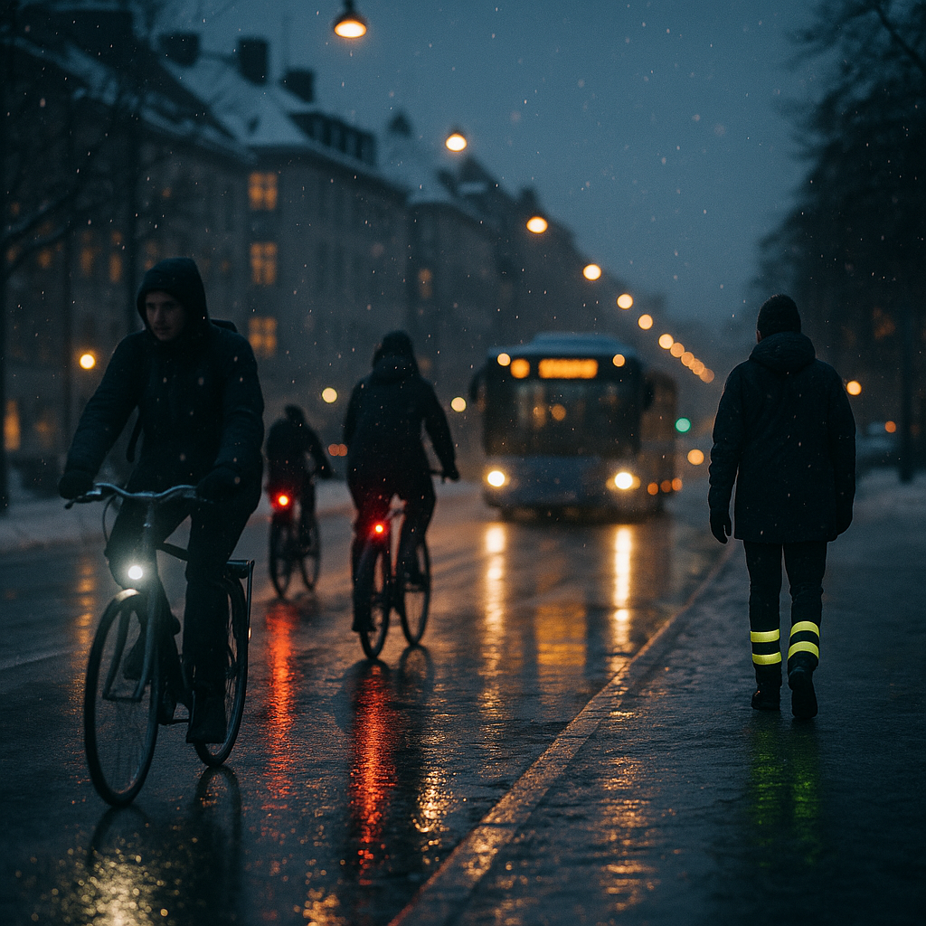 Vinterpendling uden drama: plan, udstyr og vaner