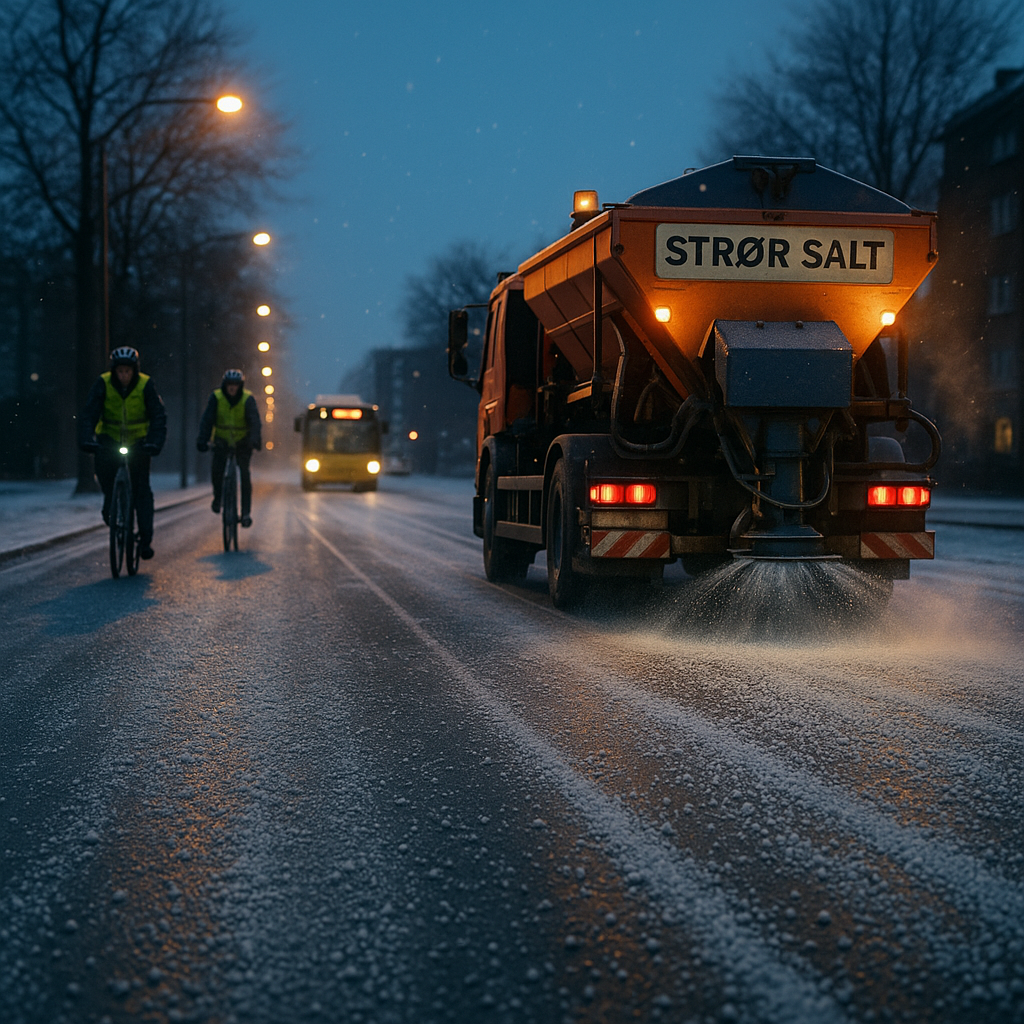 Vinterkørsel i kommunen: sikkerhed når kulden rammer