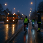 Tryg vintertrafik i kommunen: fra plan til praksis