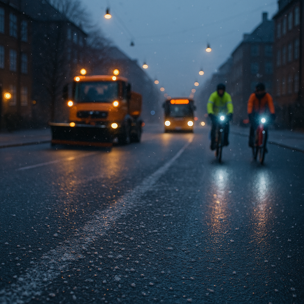 Vintertrafik: overblik, forberedelse og sikker adfærd